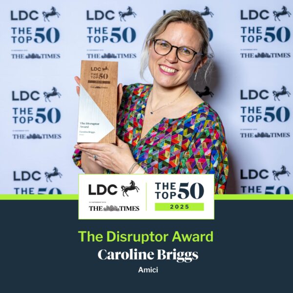 Caroline Briggs Wins LDC Disruptor Award