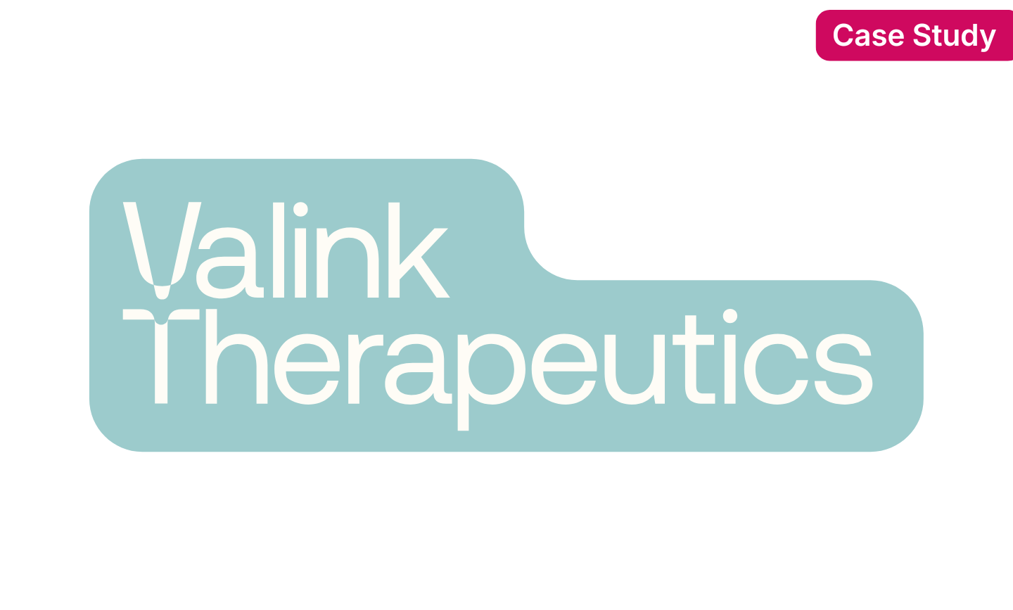 Valink Therapeutics a MyAmici Customer in the biotech and life sciences industry logo