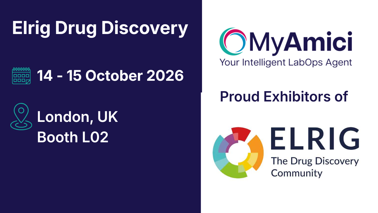 Meet MyAmici at Elrig Drug Discovery 2026 article thumbnail image