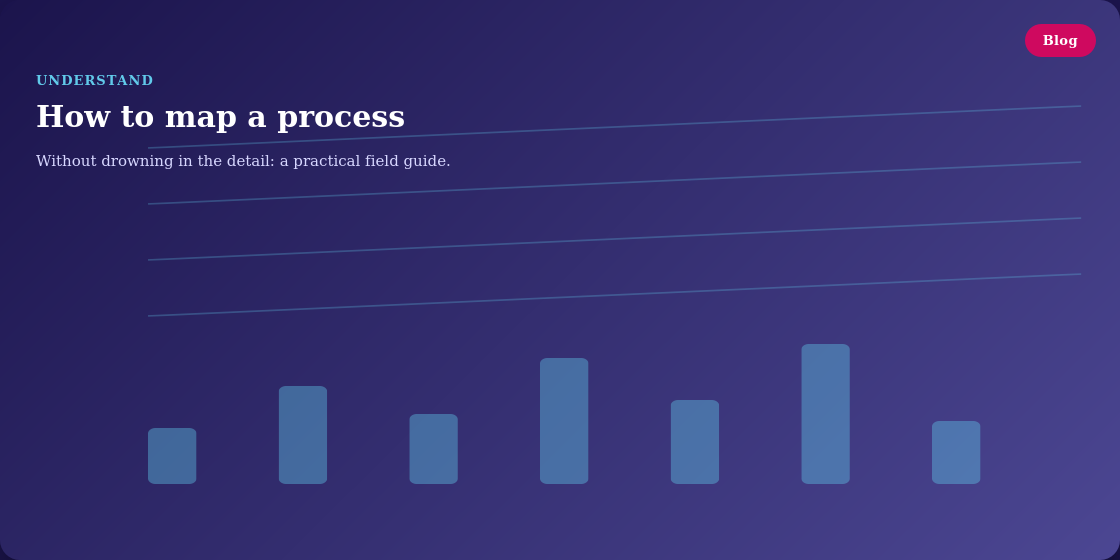 How to Map a Process Without Drowning in Detail article thumbnail image
